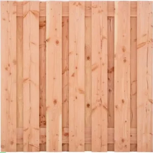 Douglas tuinscherm geschaafd 90x180cm (brede plank) Koop Vandaag