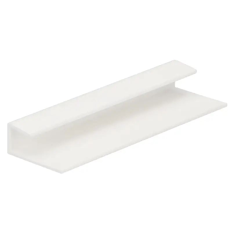 Bestseller Eindprofiel 10mm – Wit – 500cm