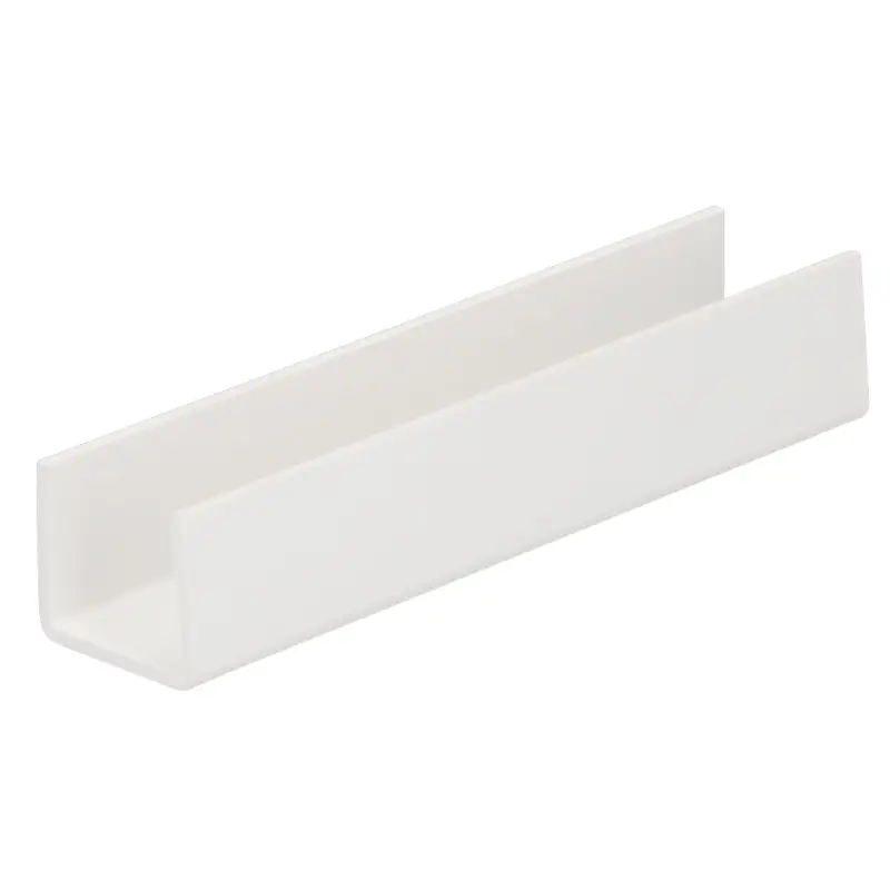 Gecertificeerd U-profiel inwendig 18mm – Ecru – 260cm