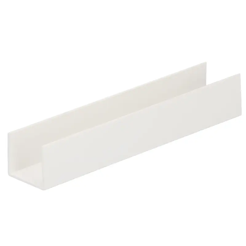 U-profiel inwendig 16mm – Wit – 520cm Betrouwbaar