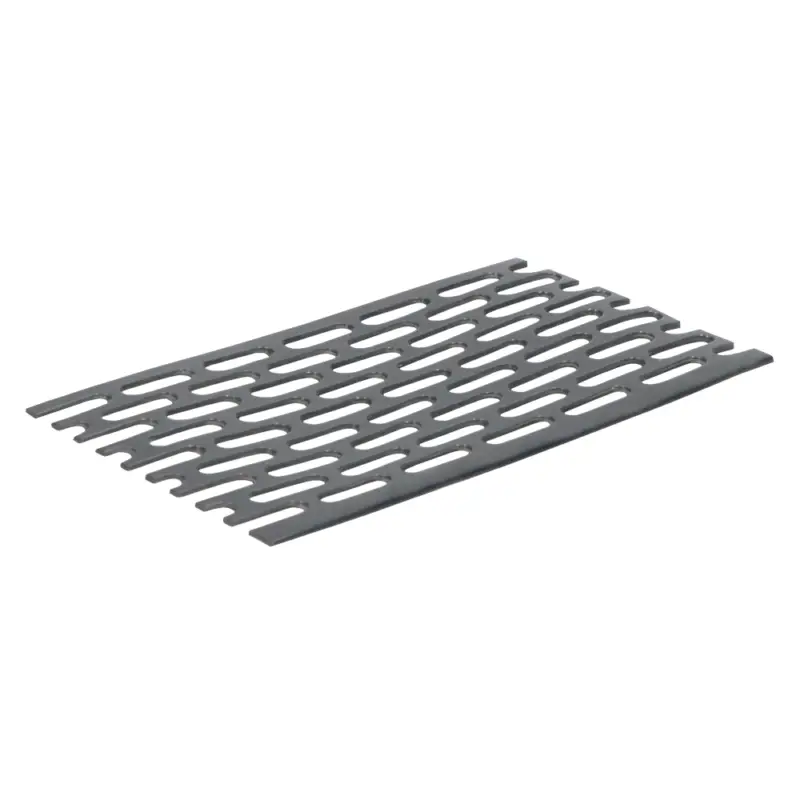 Alleen Vandaag Platprofiel geperforeerd 50x1mm – Zwart – 500cm