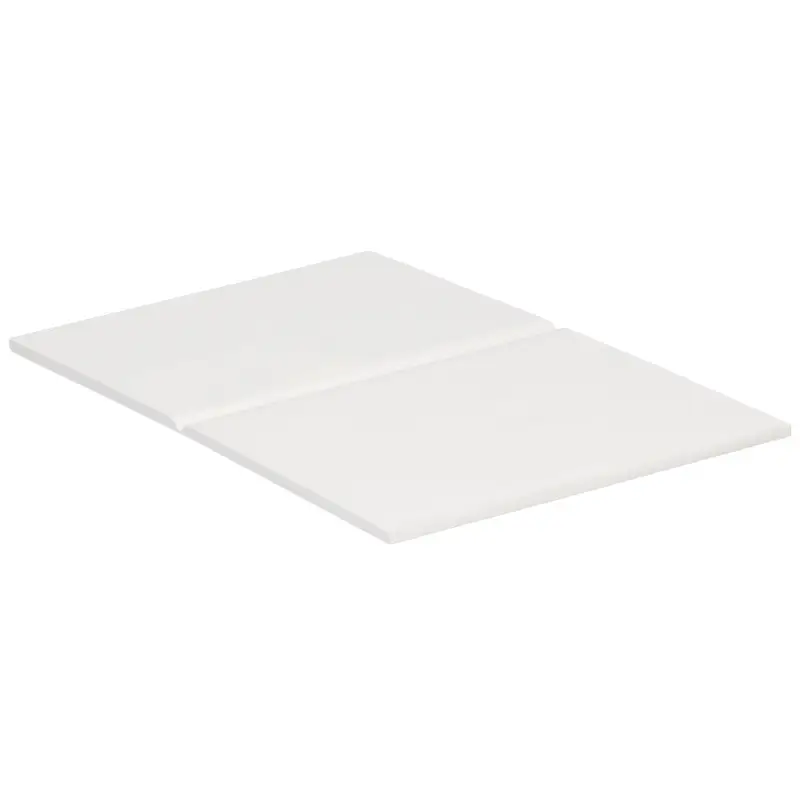 Vouwhoekprofiel 80x80x3mm – Creme – 600cm Op = Op