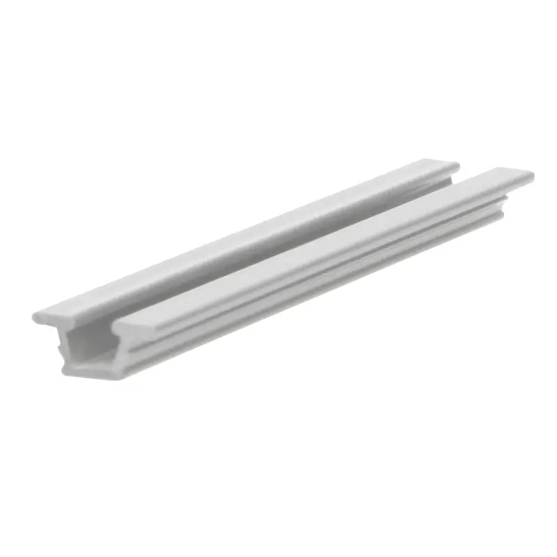 Direct Verzonden Rollerrail enkel infrees profiel – Zwart – 300cm