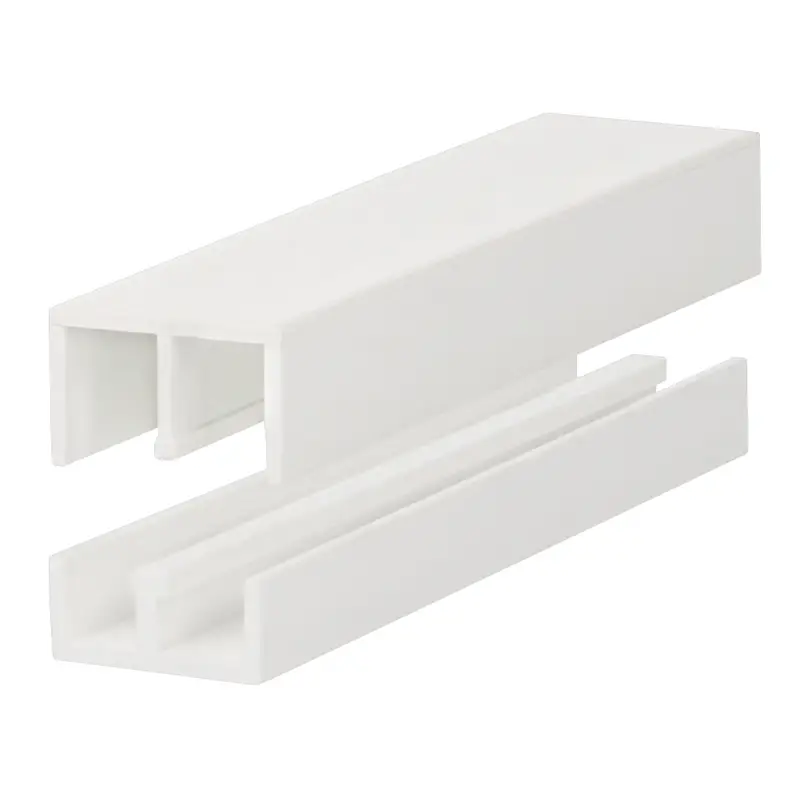 Gereduceerde Prijs Boven schuifrailprofiel 2x6mm – Wit – 260cm