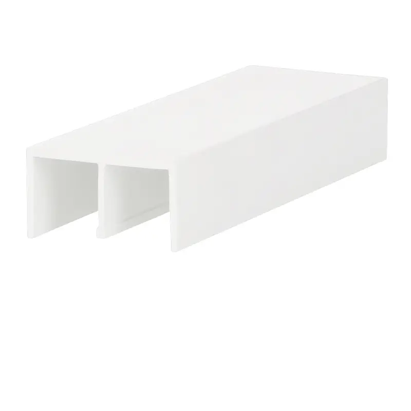 Favoriet Boven schuifrailprofiel 2x10mm – Wit – 260cm