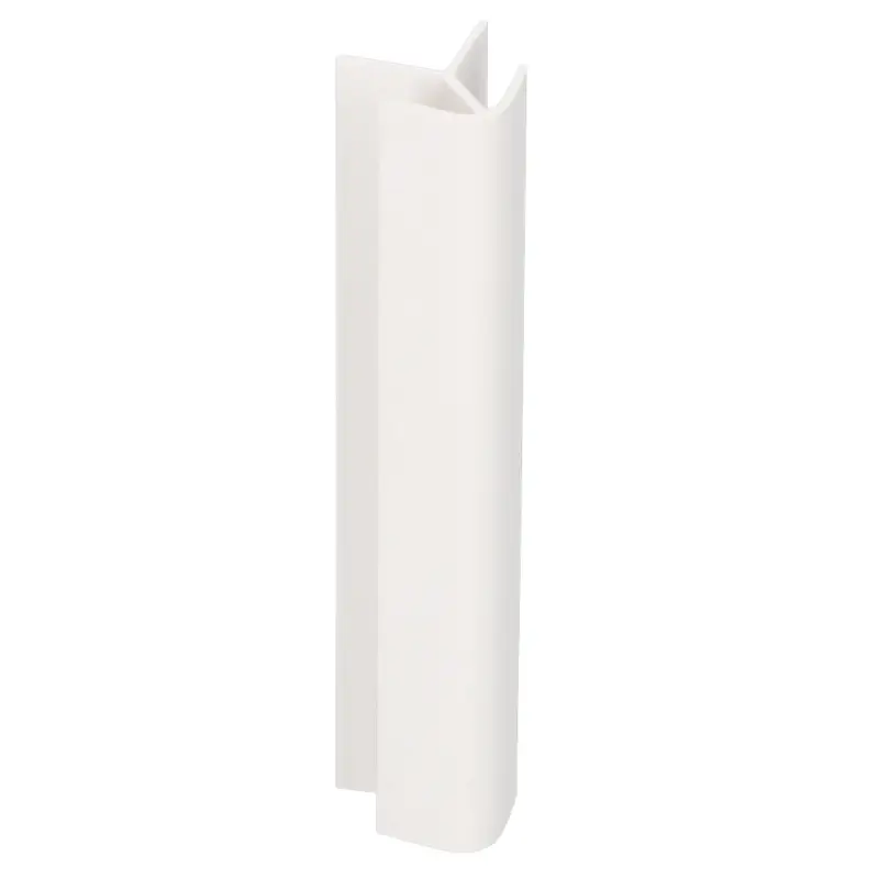 Uitwendig hoekverbindingprofiel 6mm – Wit – 275cm Korting