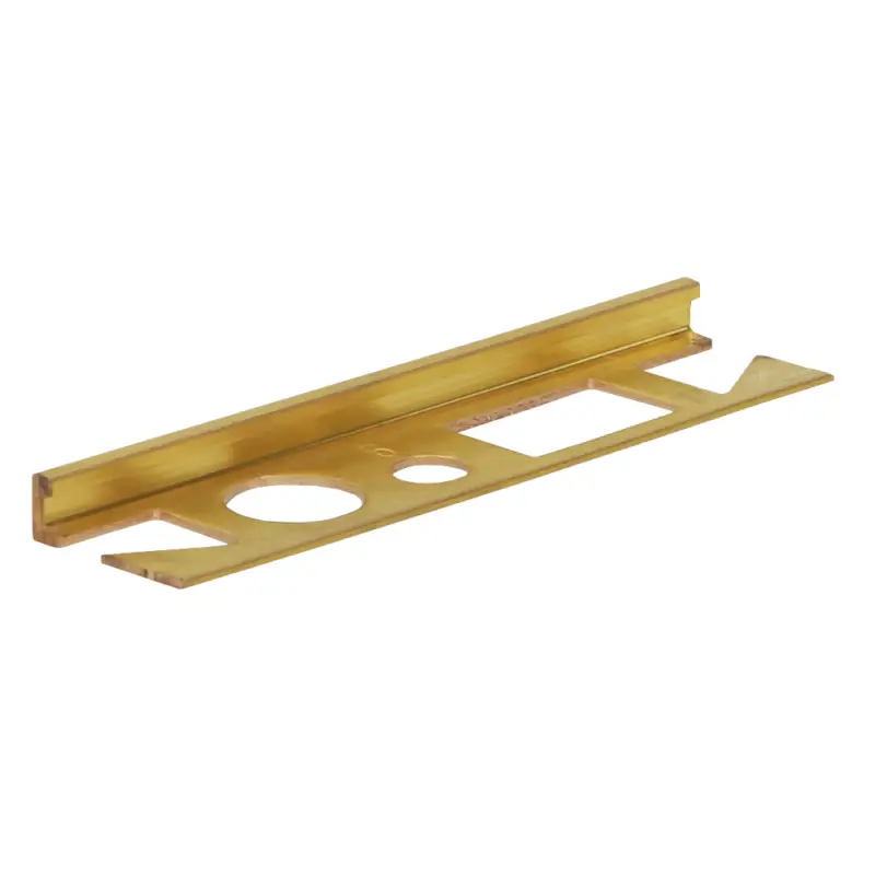 Korting Profloor messing tegelprofiel 8mm – Messing – 250cm
