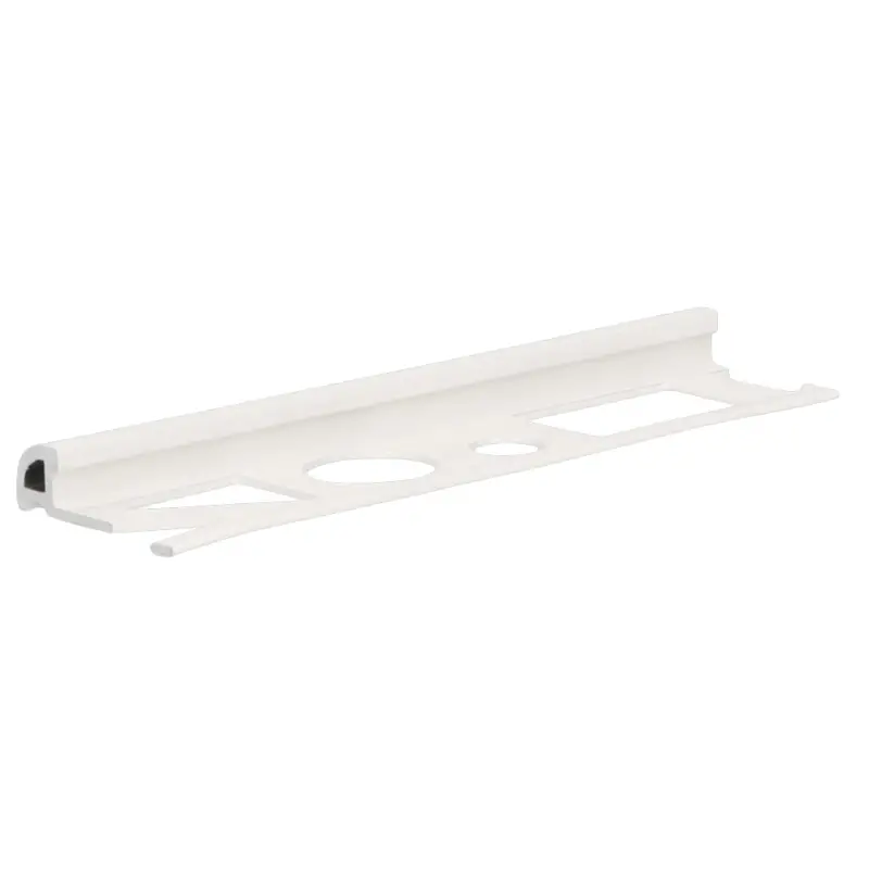 Laatste Versie Proround aluminium tegelprofiel 6mm – Chroom – 300cm