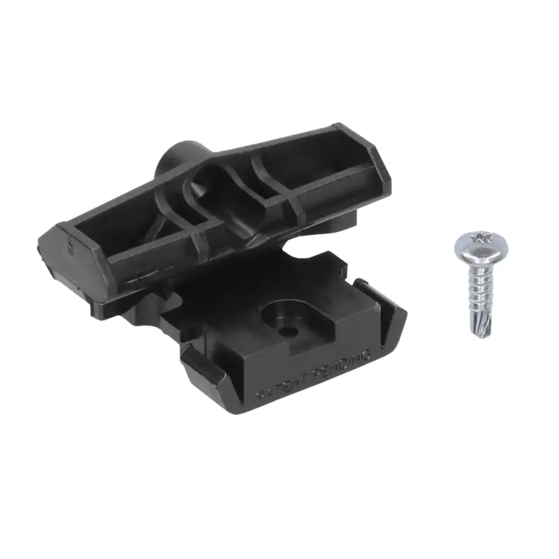 Gratis Retour Twinson mont.clip+schr. kunststof 85st – Zwart