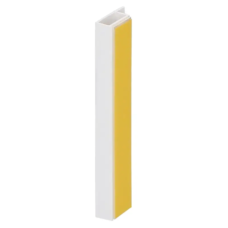 Lage Kosten Holkamer platprofiel 30x7mm, zelfklevend – Wit – 600cm