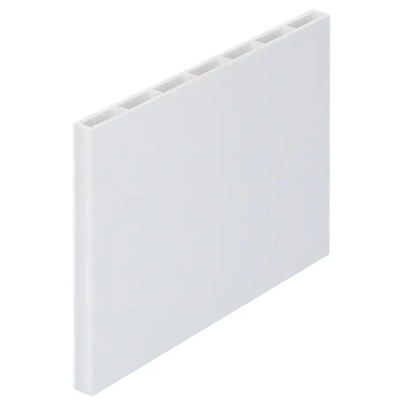 Fabrieksprijs Holkamer platprofiel 120x7mm – Wit – 600cm