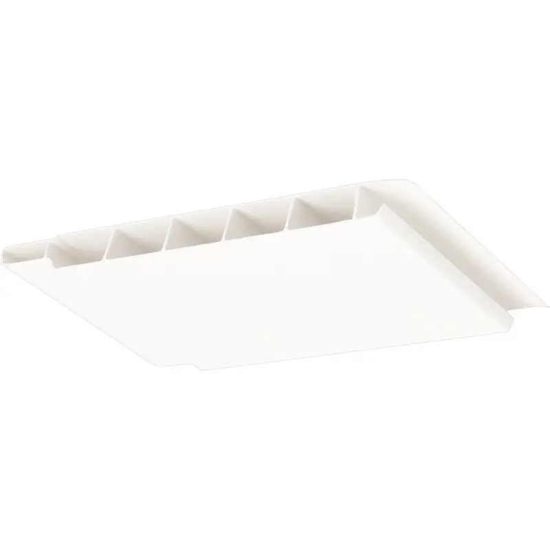 Finale Uitverkoop Sponningschroot 100x10mm – Verkeerswit – 400cm