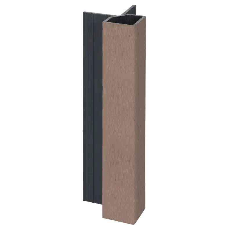 Keralit uitwendig hoekprofiel 32x32mm – Golden oak – 400cm Op = Op