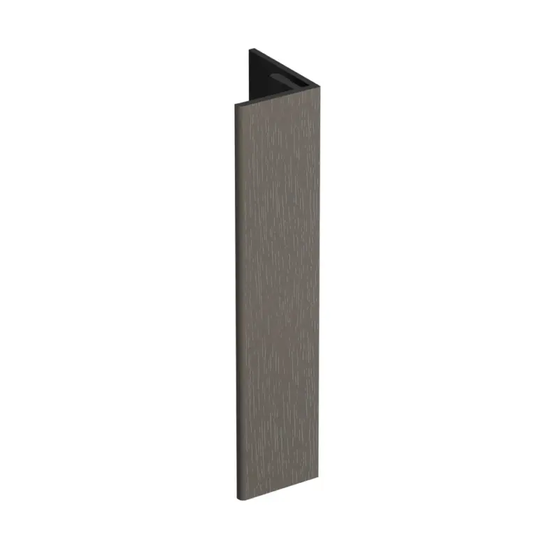 Goedkoop Verlengd eindprofiel 17x44mm Keralit – Mahonie – 400cm