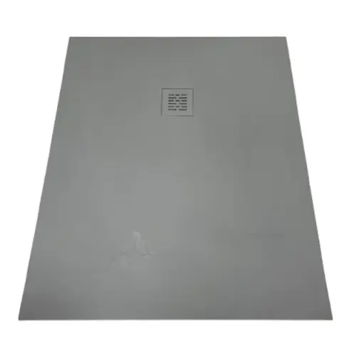 Laatste Kans Composiet douchebak Solid Eco 90x130cm Granito Betongrijs RAL7004