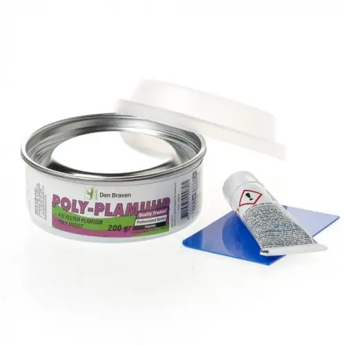 Polyester plamuur 200 gram met verharder Op = Op