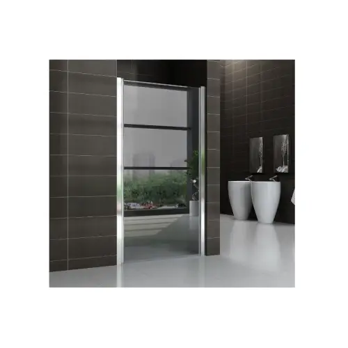 Voordeelprijs Draaideur Luna 90x202cm Transparantglas Chroom