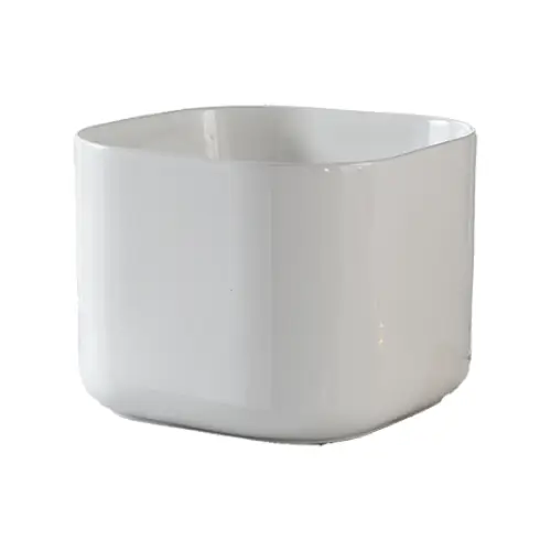 Merkproduct Keramische opbouw waskom Prisma 40x40cm wit