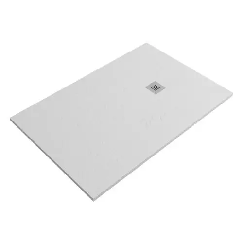 Beste Prijs Composiet douchebak Slim ECO 90x232 cm Leisteen Wit RAL9003