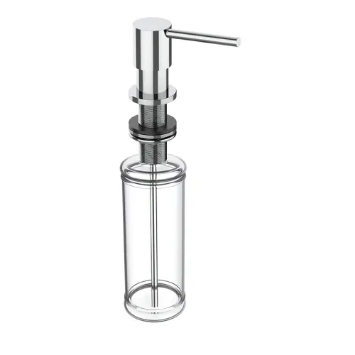 Inbouw zeepdispenser Lux chroom voor bladmontage Laatste Kans