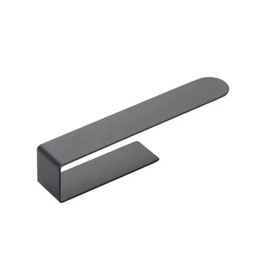Veilige Betaling Handdoekhouder Slim 23cm zwart