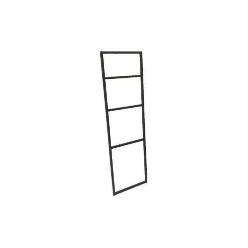 Beste Prijs Vrijstaande handdoek ladder Eternal 45x150cm mat zwart