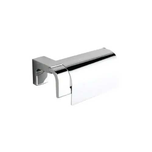 Laatste Kans Design toiletrol houder Eletech chroom met klep