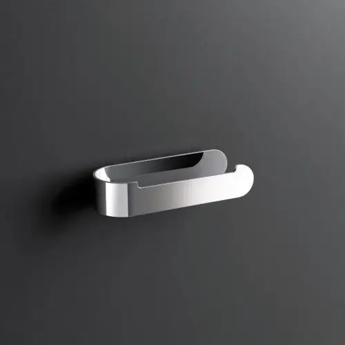 Toiletrolhouder S5 rvs gepolijst Populair