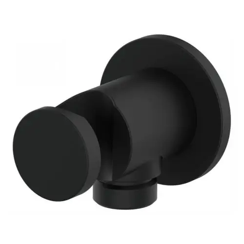 Muuraansluiting voor doucheslang mat zwart met handdouche houder Express Levering