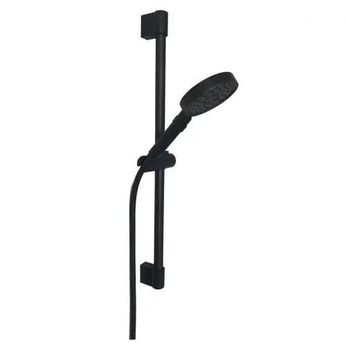 Doucheset Nero mat zwart - Handdouche ø 12 cm - Glijstang 68 cm - Doucheslang 150 cm Beperkte Voorraad