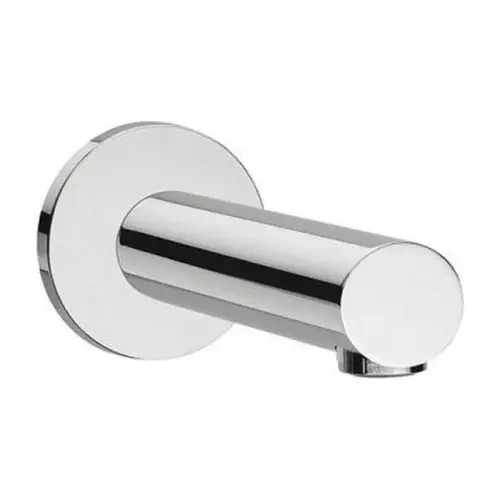 Veilige Betaling Design bad uitloop Cylindrical 15cm chroom