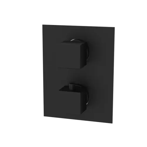 Thermostatische inbouwkraan Kala met omstelregeling 1-, 2- of 3-wegs Mat Zwart Nu Kopen