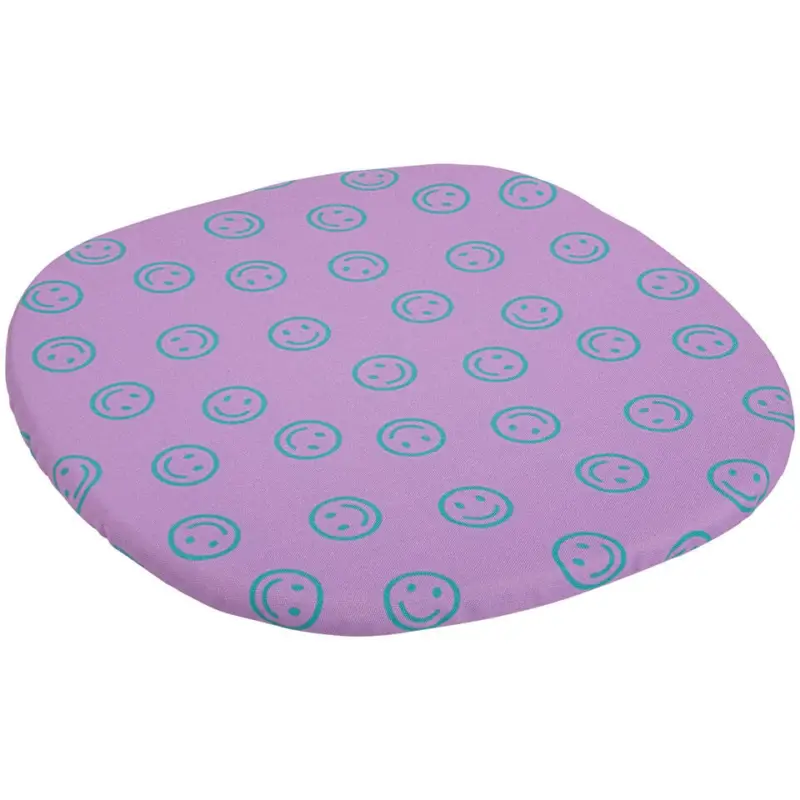 Tuinstoelkussen Webbing Smiley Paars Express Levering