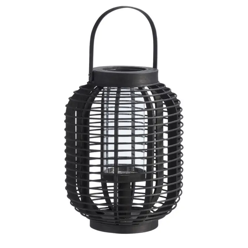 Finale Uitverkoop Lantaarn Bradford Zwart - 34cm M