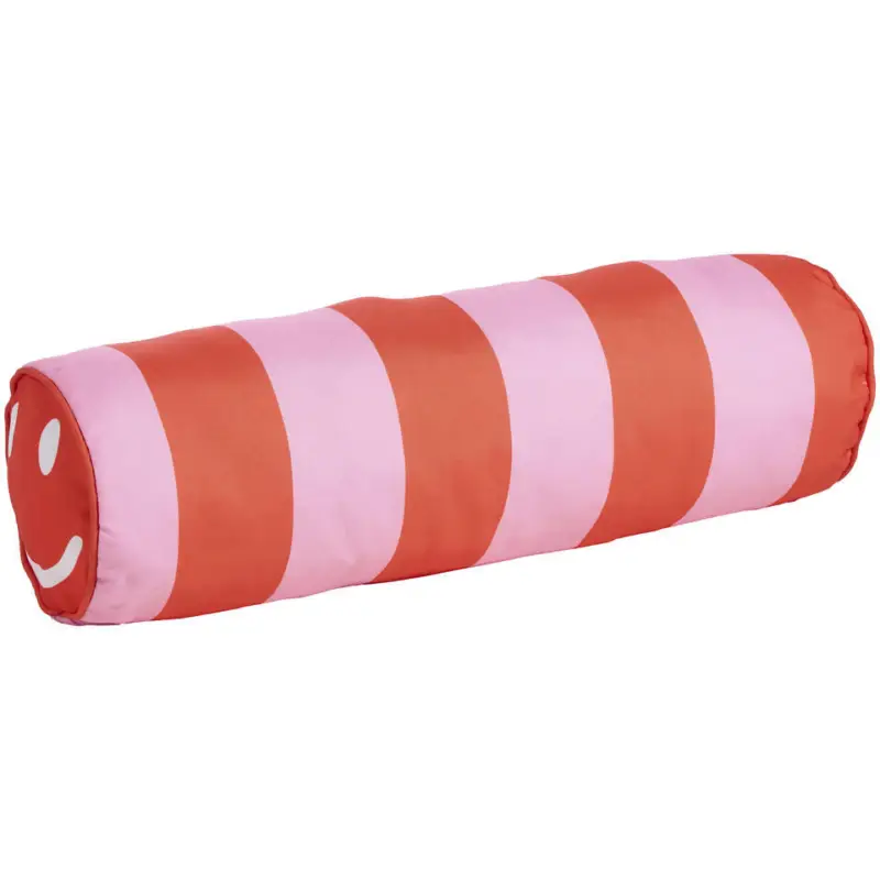Tuinkussen/ Rolkussen Smiley Rood/Roze Nu Kopen