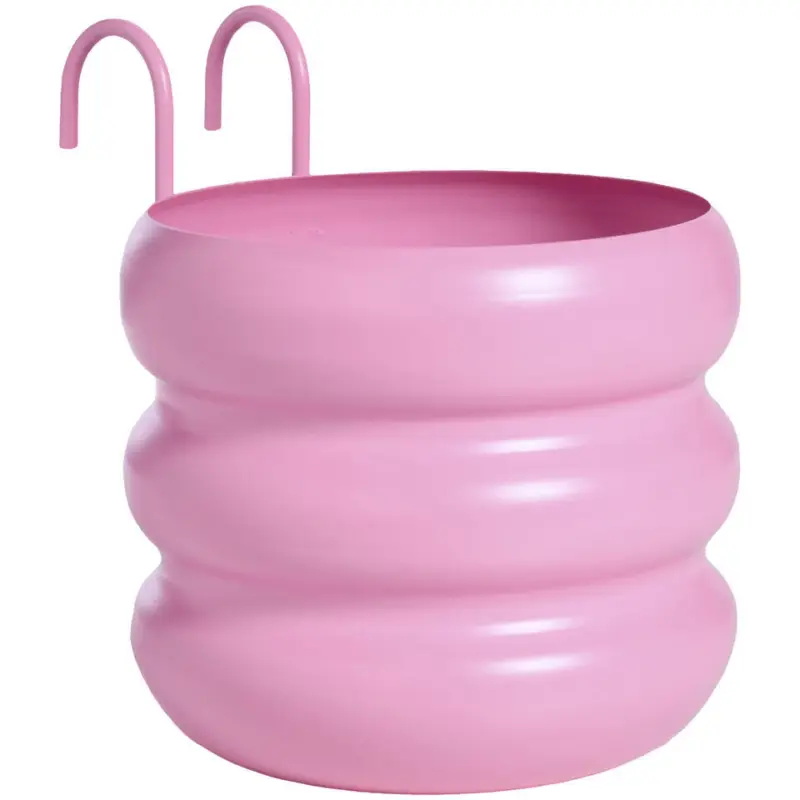 Bloempot Balkon Jans Roze - 18 cm Lage Kosten