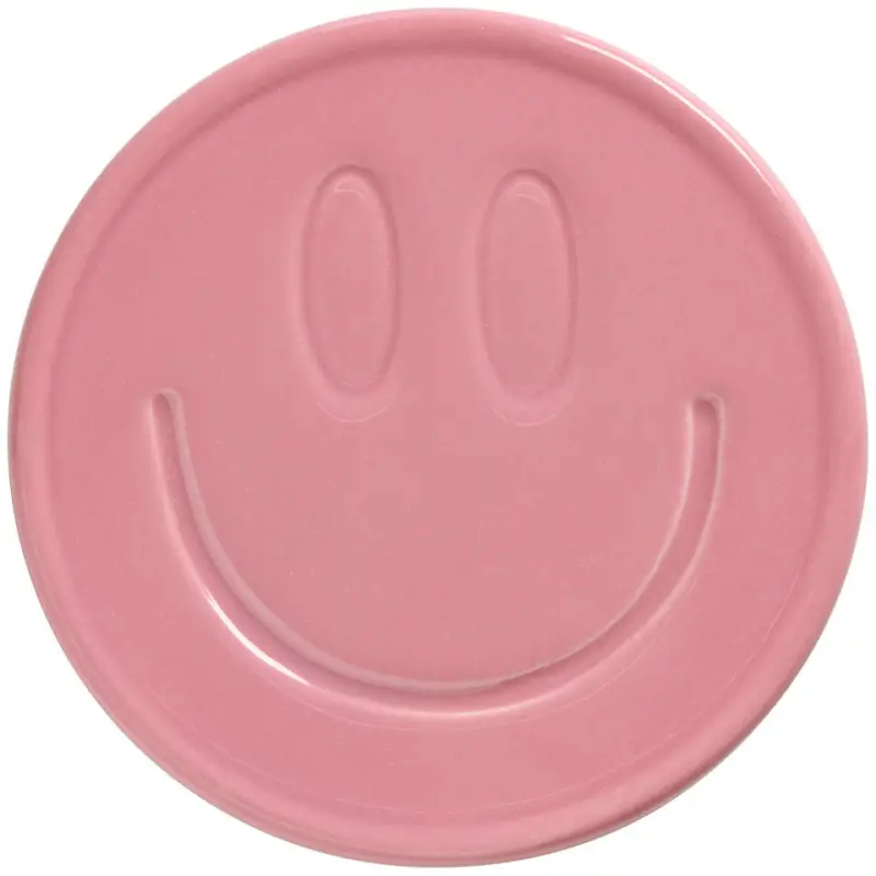 Goedkoop Wanddecoratie Smiley Roze