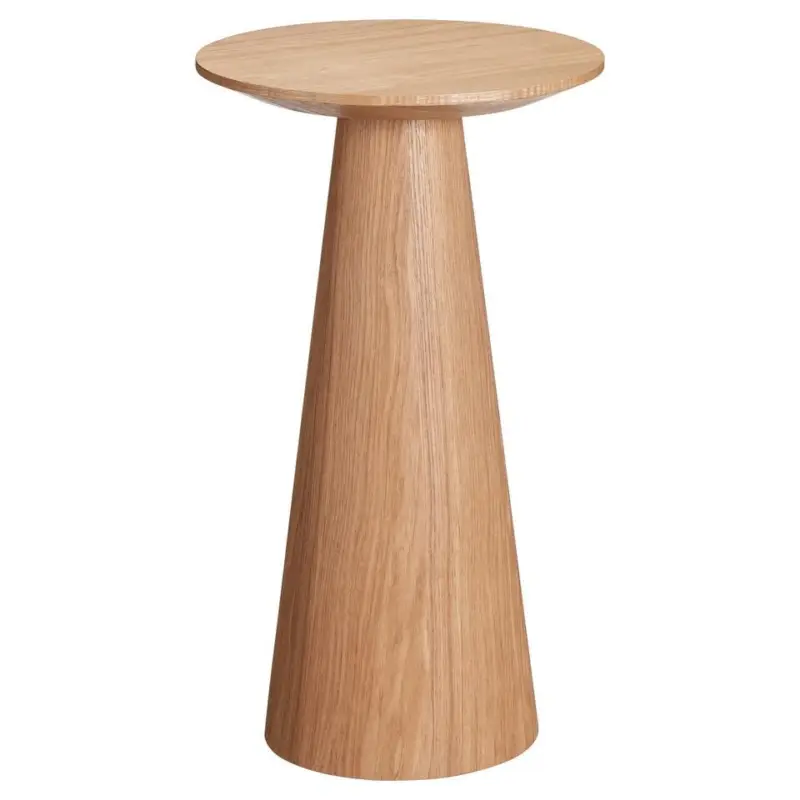Rechtstreeks Van De Fabrikant Bijzettafel Cone Naturel 35cm