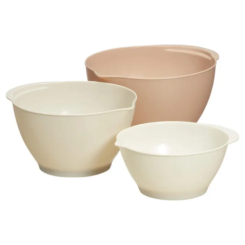 Speciale Aanbieding Mengkommen Taupe 3 Stuks