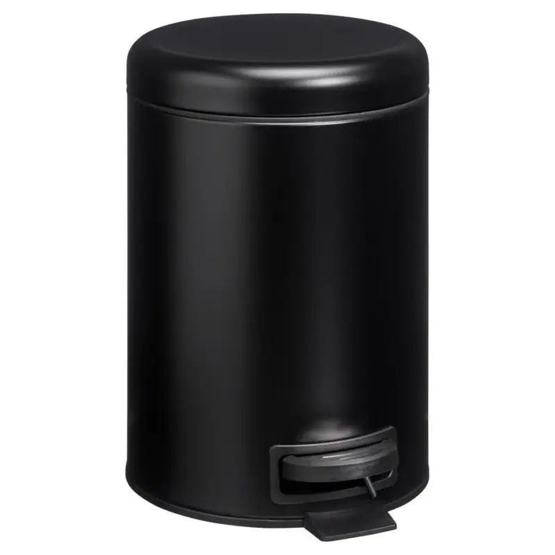 Pedaalemmer 5 Liter Mat Zwart Shop Nu