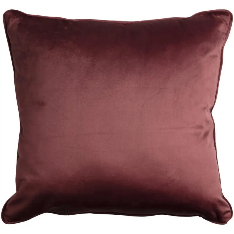Betrouwbaar Kussen Erba Bordeaux 45x45 cm