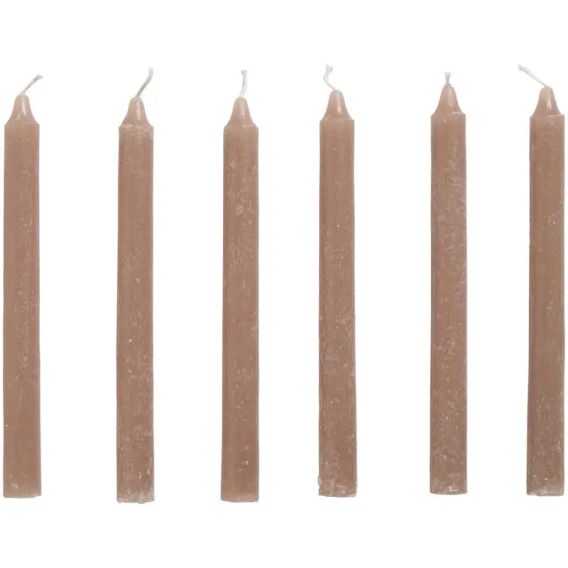 Dinerkaars Taupe 6 Stuks Merkproduct