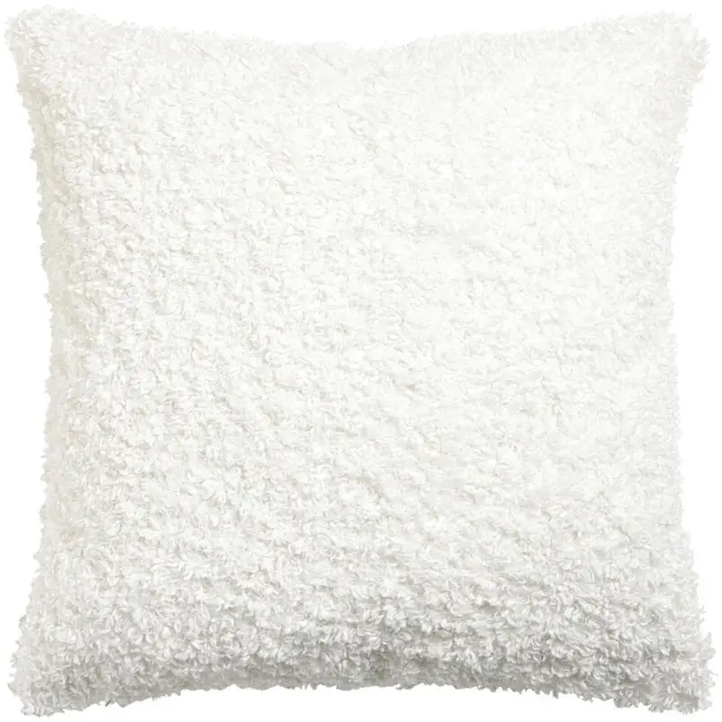 Uitverkoop Kussen Teddy Wit 60x60 cm