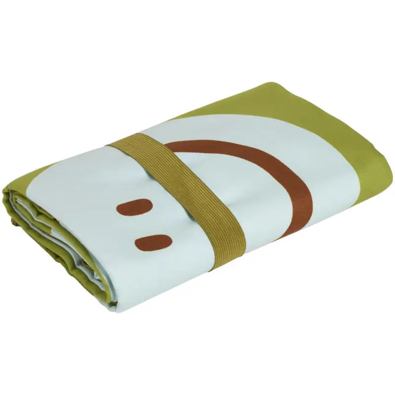 Handdoek Smiley Groen - 110x175 cm Gereduceerde Prijs