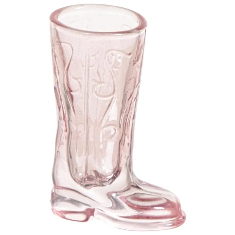 Shotglas Cowboy Laars Roze 20ml Gereduceerde Prijs