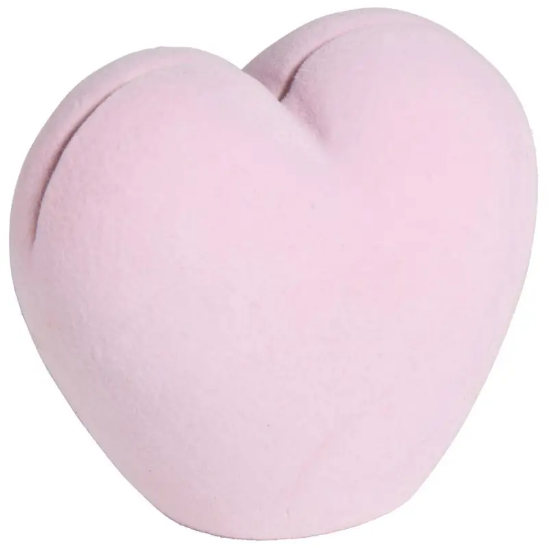 Kaarthouder Hartje Velvet Roze Beperkte Voorraad