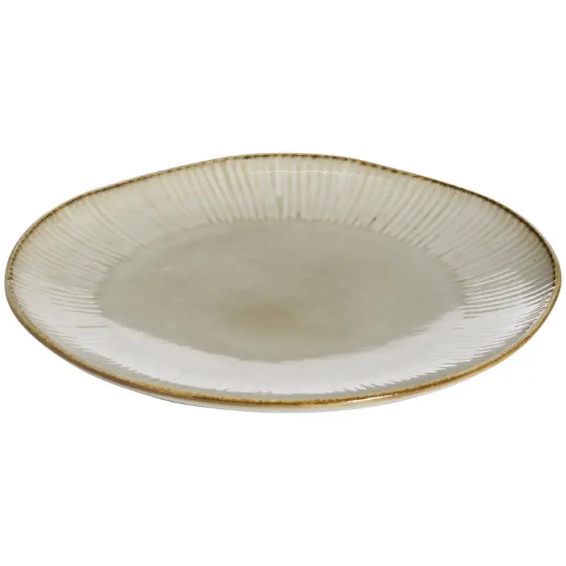 Ontbijtbord Ivy Wit - ⌀20cm Flitsaanbieding
