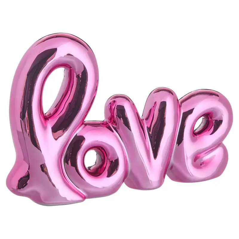 Favoriet Object Love Metallic Roze