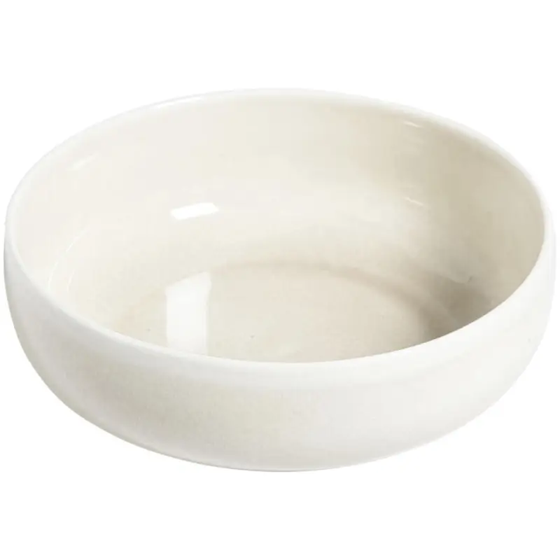 Schaal Lily Porselein Beige - ⌀15cm Beperkte Voorraad