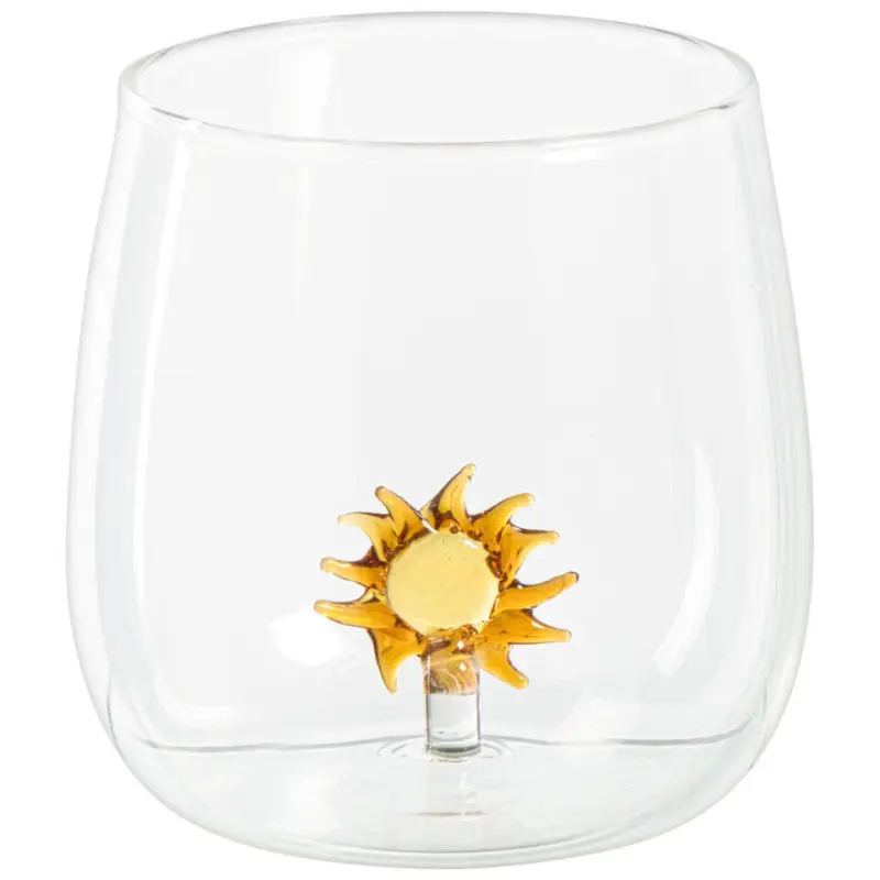 Waterglas Zon 3D - 400 ml Laatste Kans